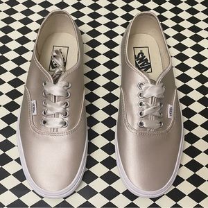 NWT Satin Vans